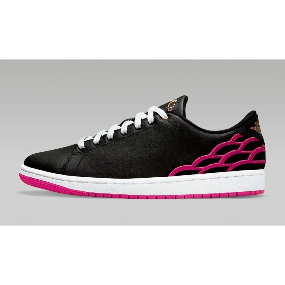 Nike Air Jordan 1 Centre Court Sneakers Shoes Black DQ8577-001 - Picture 3 of 11